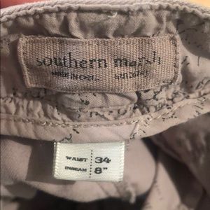 Southern marsh khaki shorts